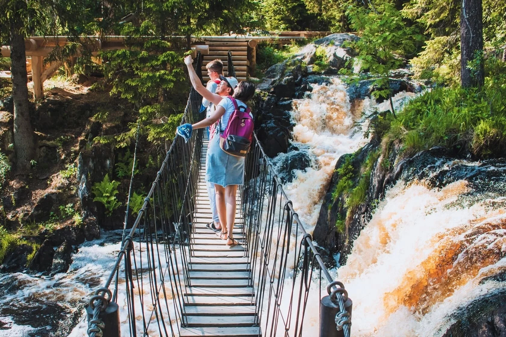Водопад Ахвенкоски